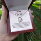 To My Wife-We Love You-Cherished Heart Necklace