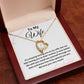 To My Wife-We Love You-Cherished Heart Necklace