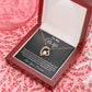 To My Wife-Cherished Heart Necklace