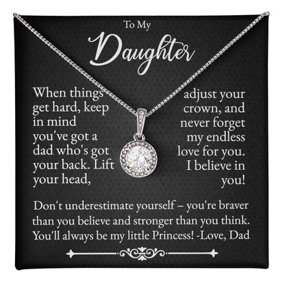 For My Daughter-Warrior Princess-Eternal Hope Necklace