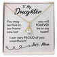 For My Daughter-Proud Mom-Alluring Beauty Necklace