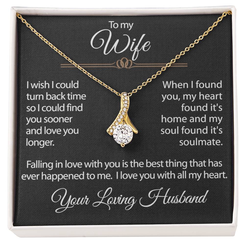 For My Wife-Loving Husband-Alluring Beauty Necklace