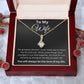 To My Wife-You Are The Greatest Decision-Alluring Beauty Necklace