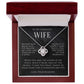 For My Wife-Cherished Melody-Love Knot Necklace