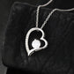 To My Wife-Cherished Heart Necklace