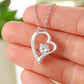 To My Mom-True Heart-Cherished Heart Necklace