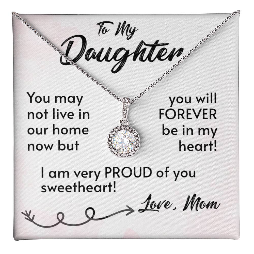 For My Daughter-Proud Mom-Eternal Hope Necklace