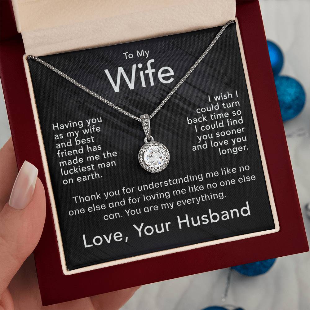 For My Wife-My Everything-Eternal Hope Necklace