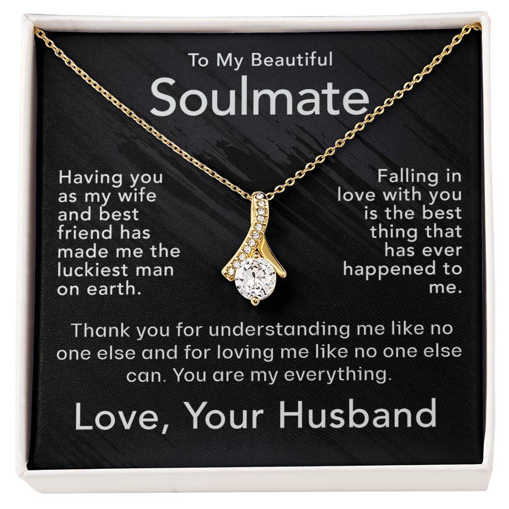 For My Wife-Soulmate-Alluring Beauty Necklace