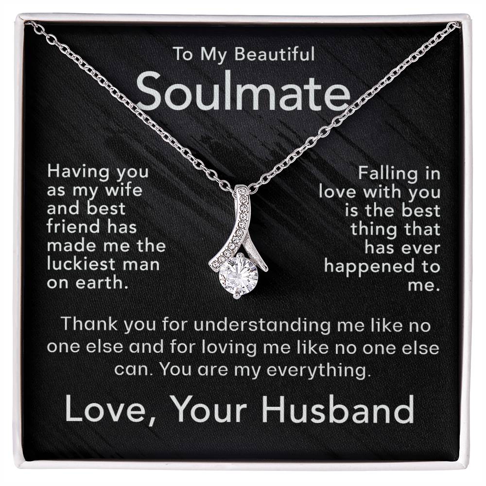 For My Wife-Soulmate-Alluring Beauty Necklace