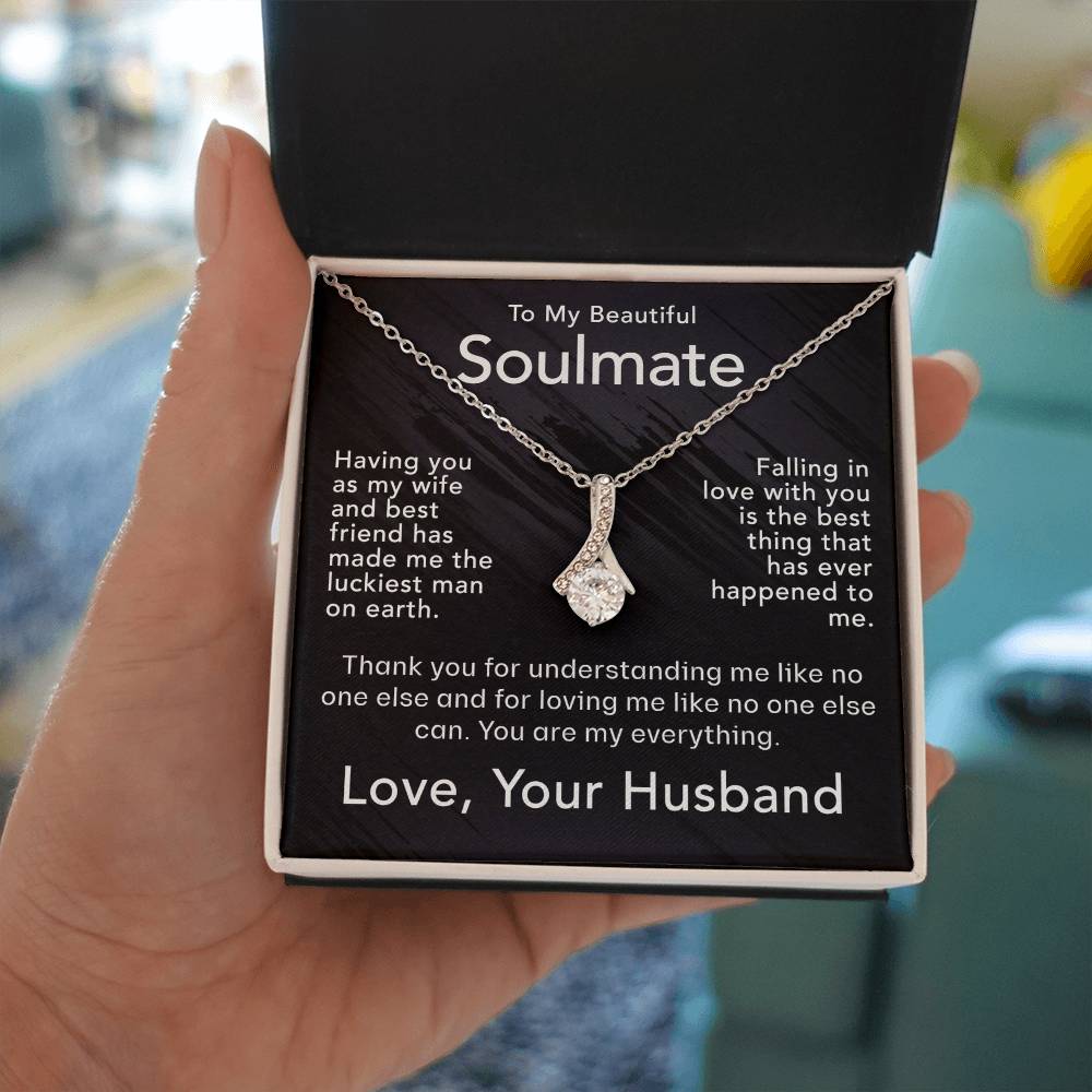 For My Wife-Soulmate-Alluring Beauty Necklace