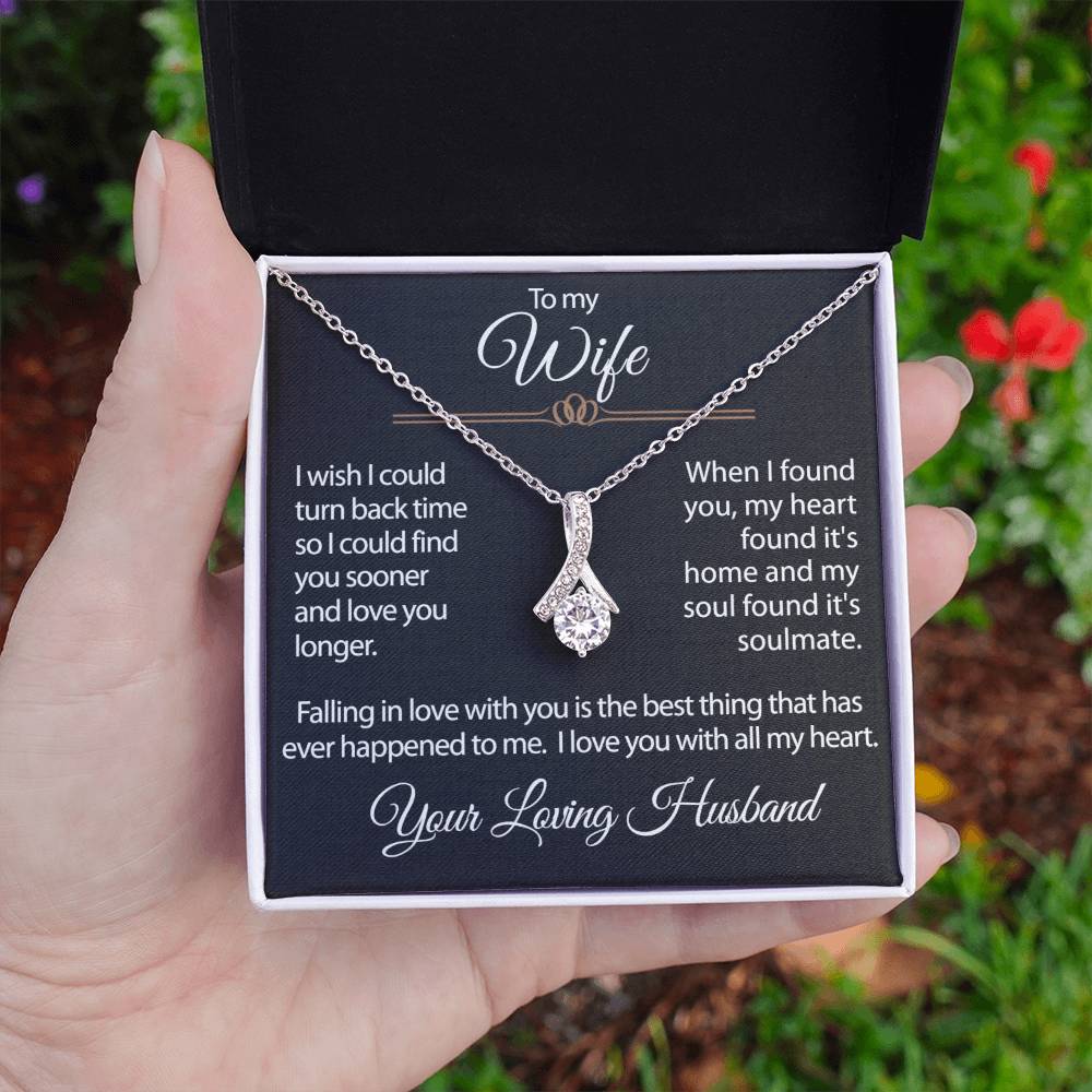 For My Wife-Loving Husband-Alluring Beauty Necklace