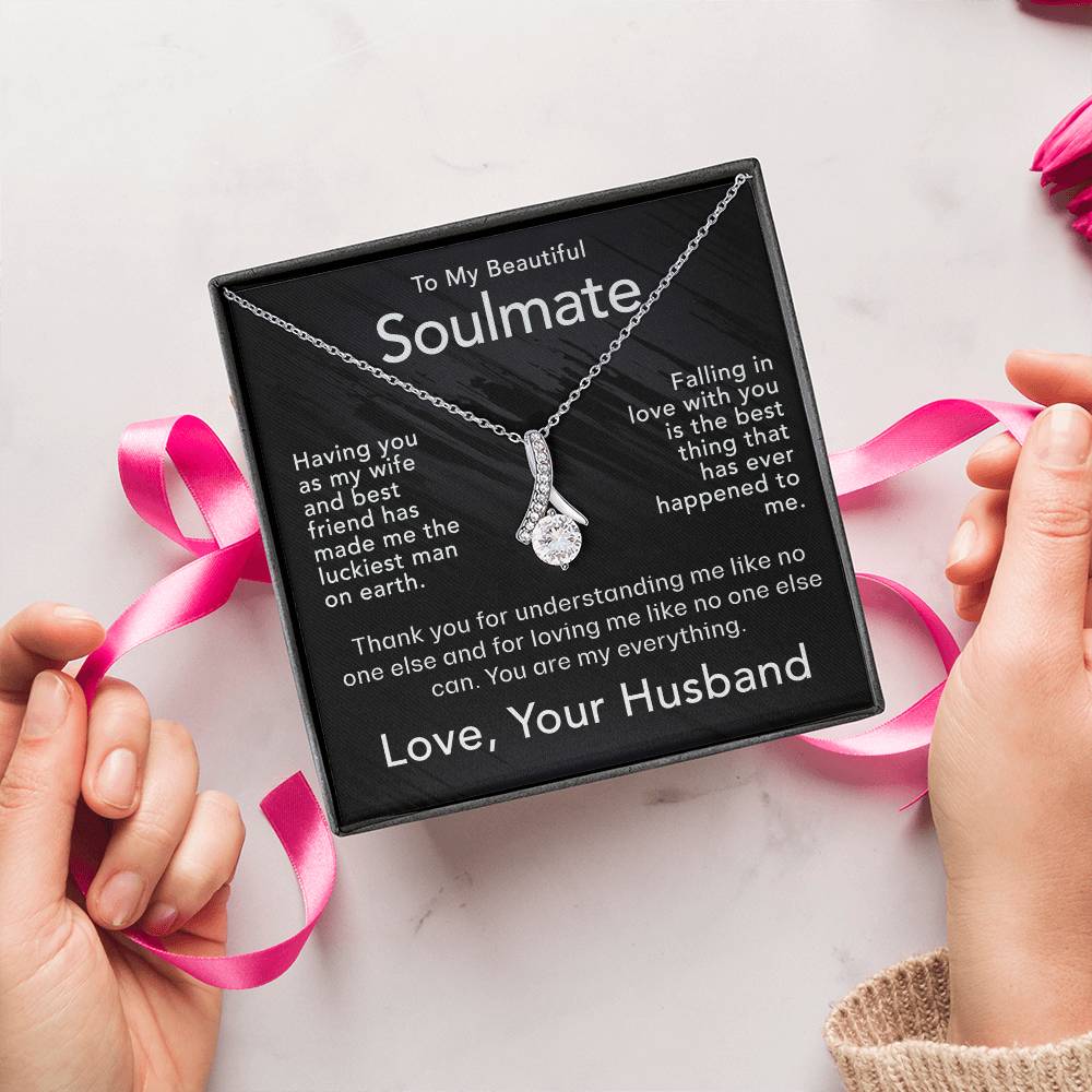 For My Wife-Soulmate-Alluring Beauty Necklace