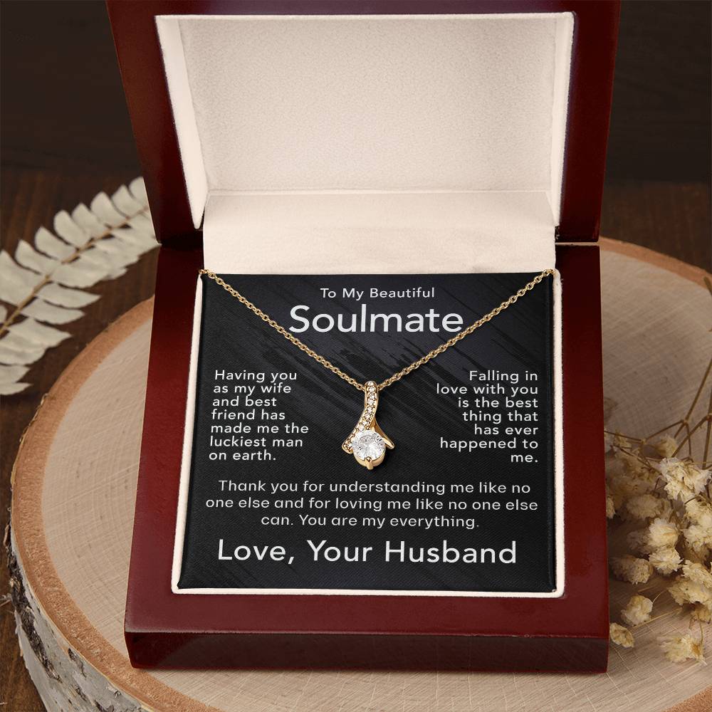 For My Wife-Soulmate-Alluring Beauty Necklace