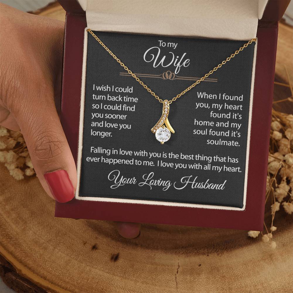 For My Wife-Loving Husband-Alluring Beauty Necklace