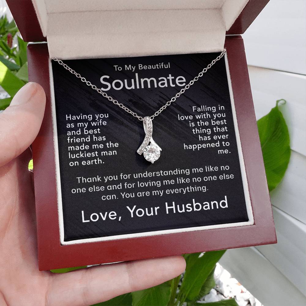 For My Wife-Soulmate-Alluring Beauty Necklace